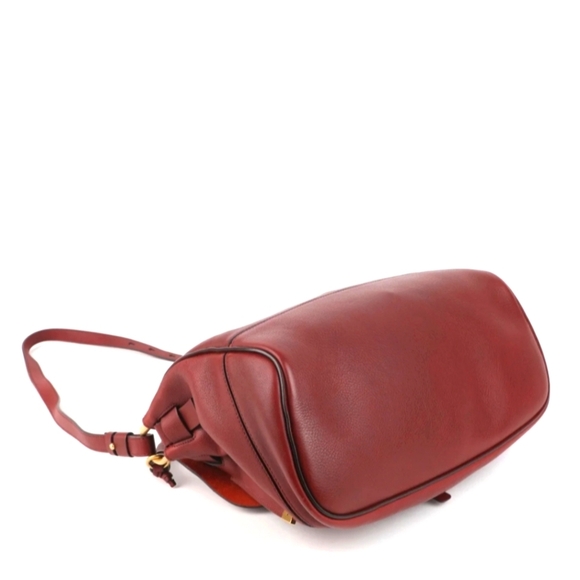 Chloé Owen Flap Bag Red Leather "Hard to find Color" ❤️ - Picture 3 of 8